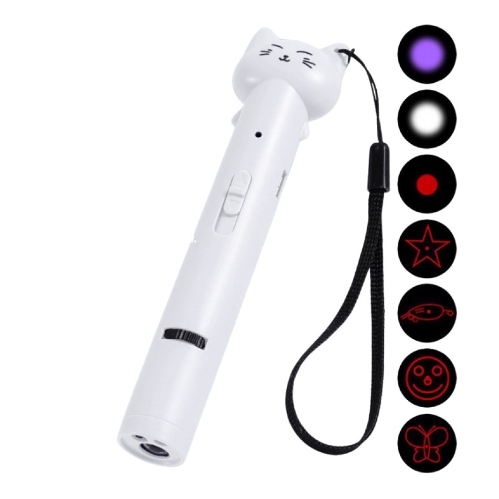 Bút đồ chơi Laser trêu mèo sạc Usb