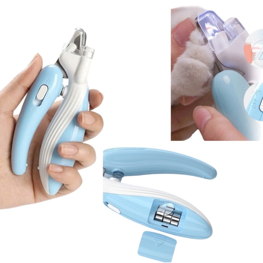 Kềm cắt móng cho thú cưng có đèn LED tiện lợi, tránh tổn thương móng